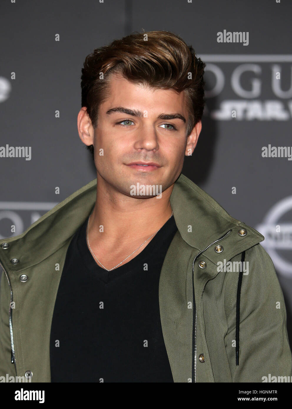 Garrett Clayton attending the premiere of Walt Disney Pictures and ...