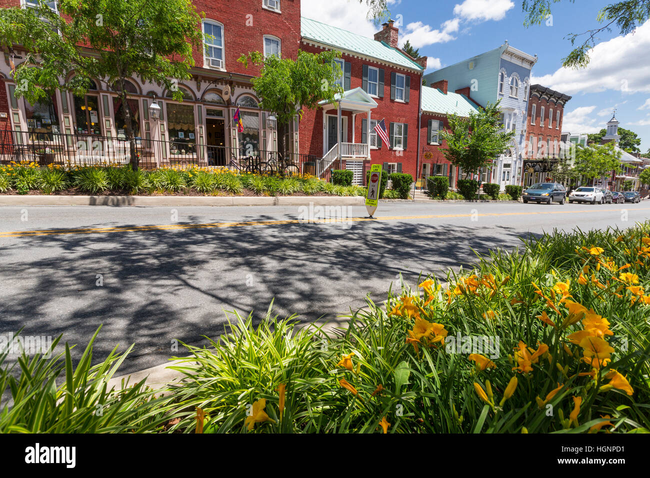 Shepherdstown, West Virginia. West German Street Stock Photo Alamy