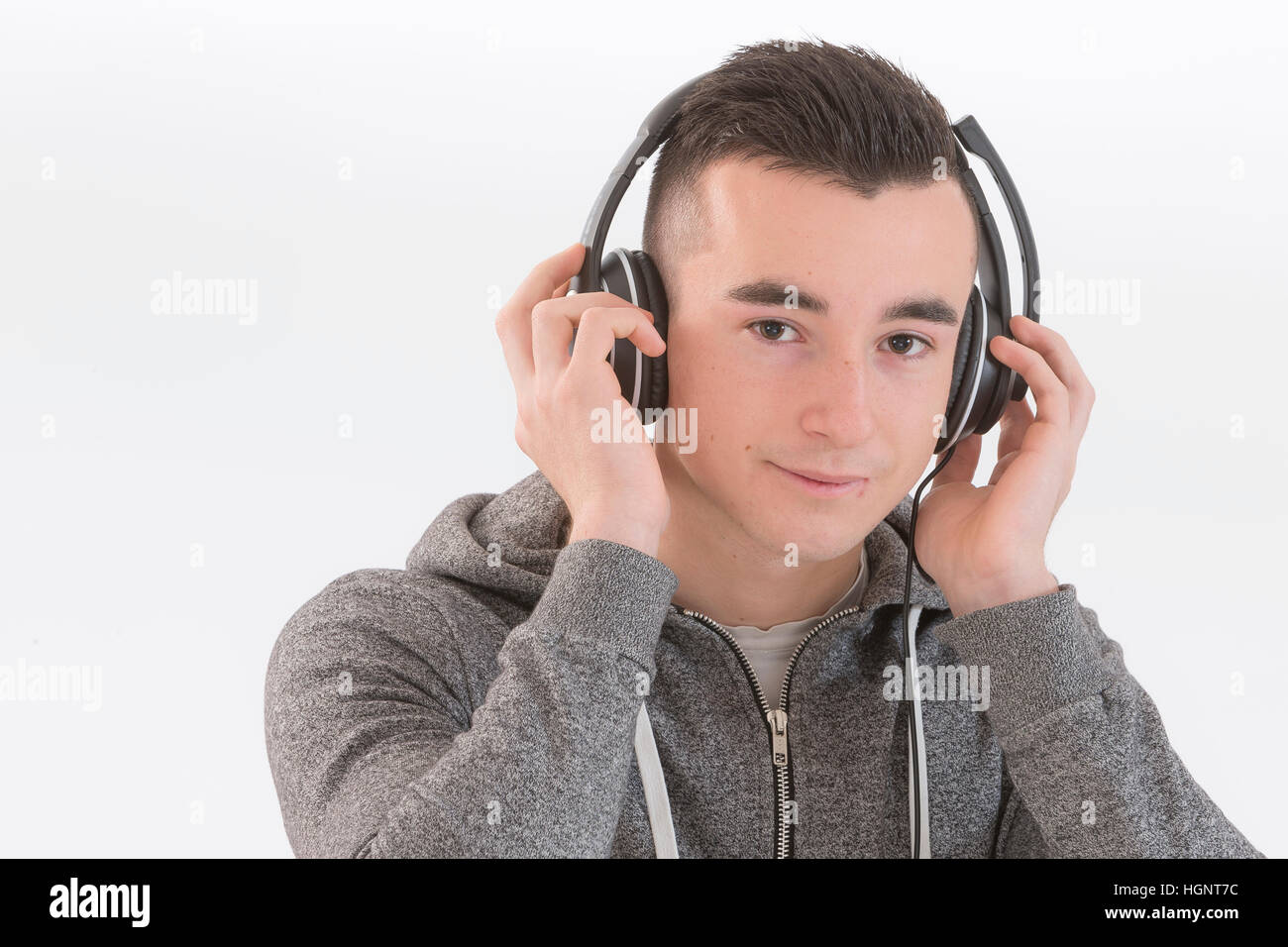 Teen and music hi-res stock photography and images - Alamy