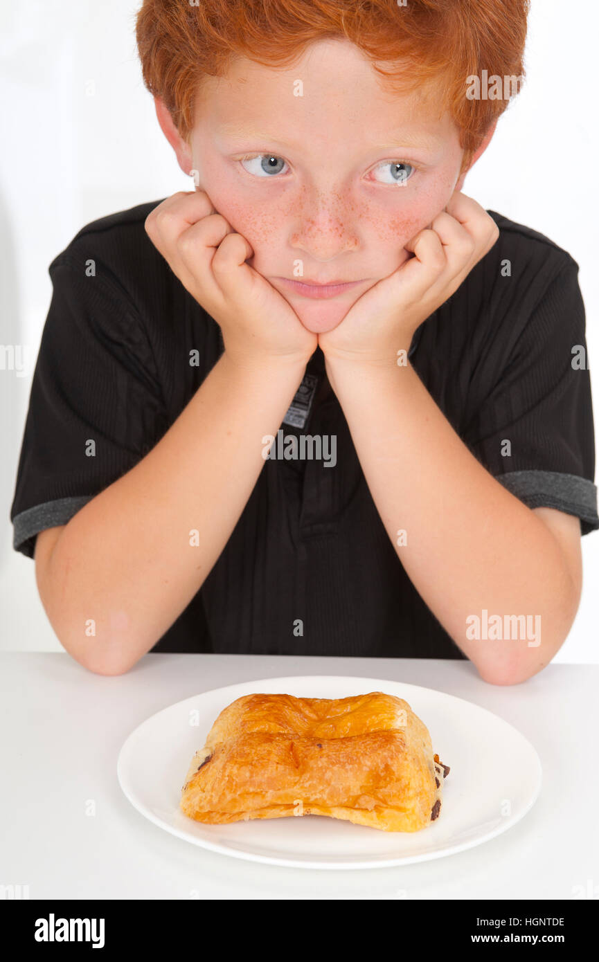 CHILD EATING Stock Photo