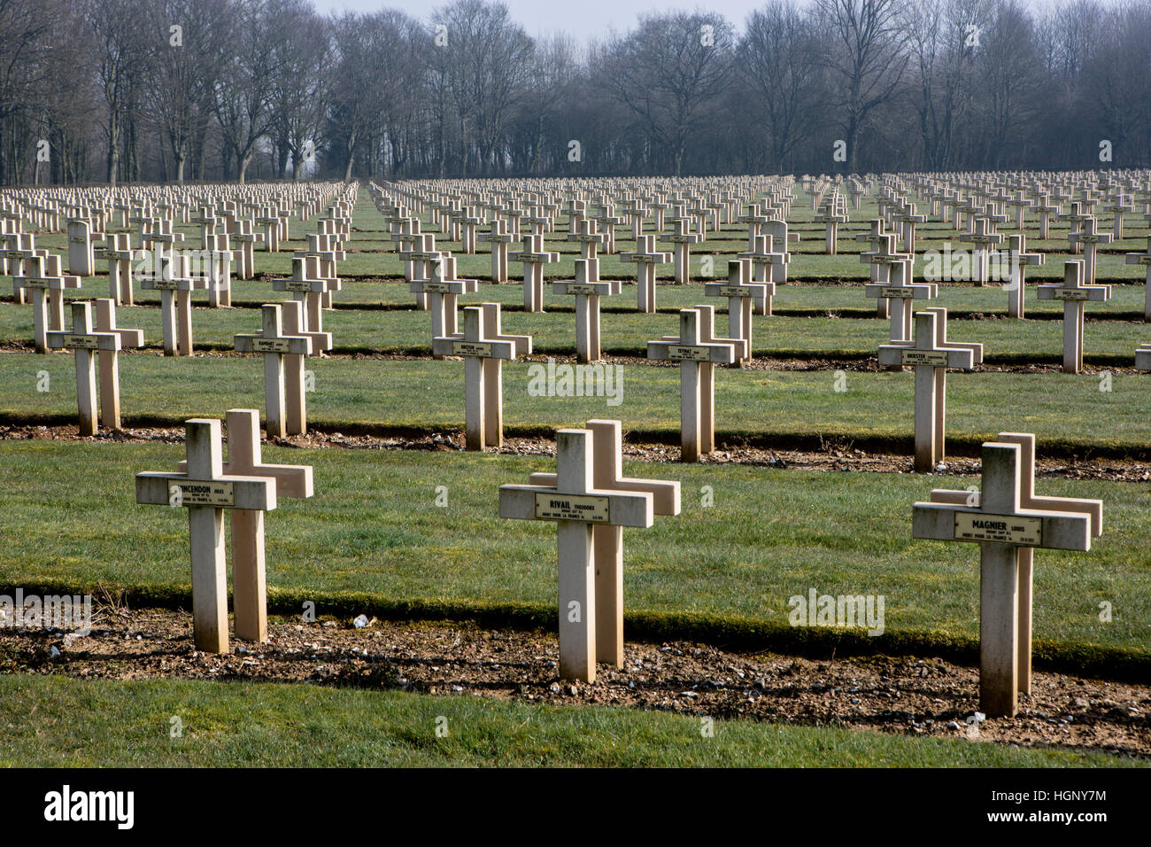 World war two cemetery, Ablain St.Nazaire, Arras, France Stock Photo Alamy