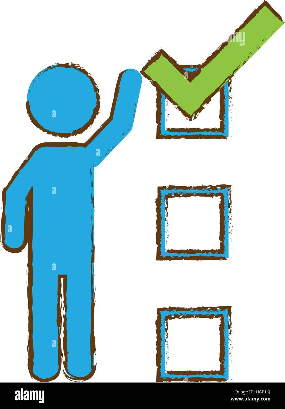 vote related icons image vector illustration design Stock Vector Image ...