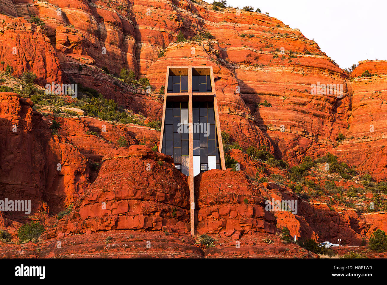 Chapel of the Holy Cross, Sedona, Arizona Stock Photo