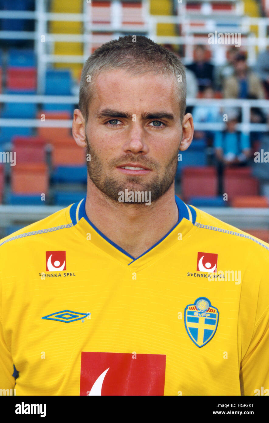 OLOF MELLBERG Swedish professional football player in Aston Villa and
