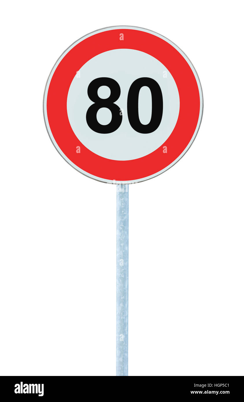 80 km speed limit hi res stock photography and images Alamy