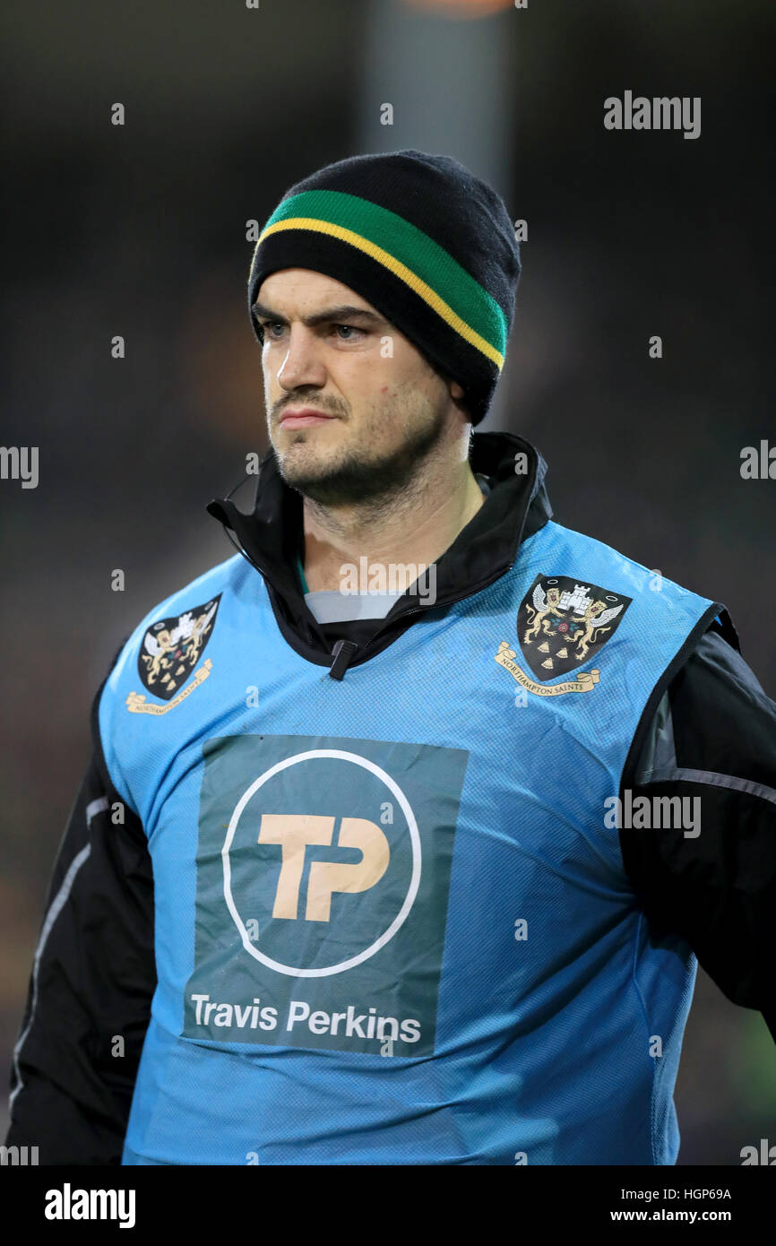 Northampton Saints' academy coach Mark Hopley Stock Photo Alamy