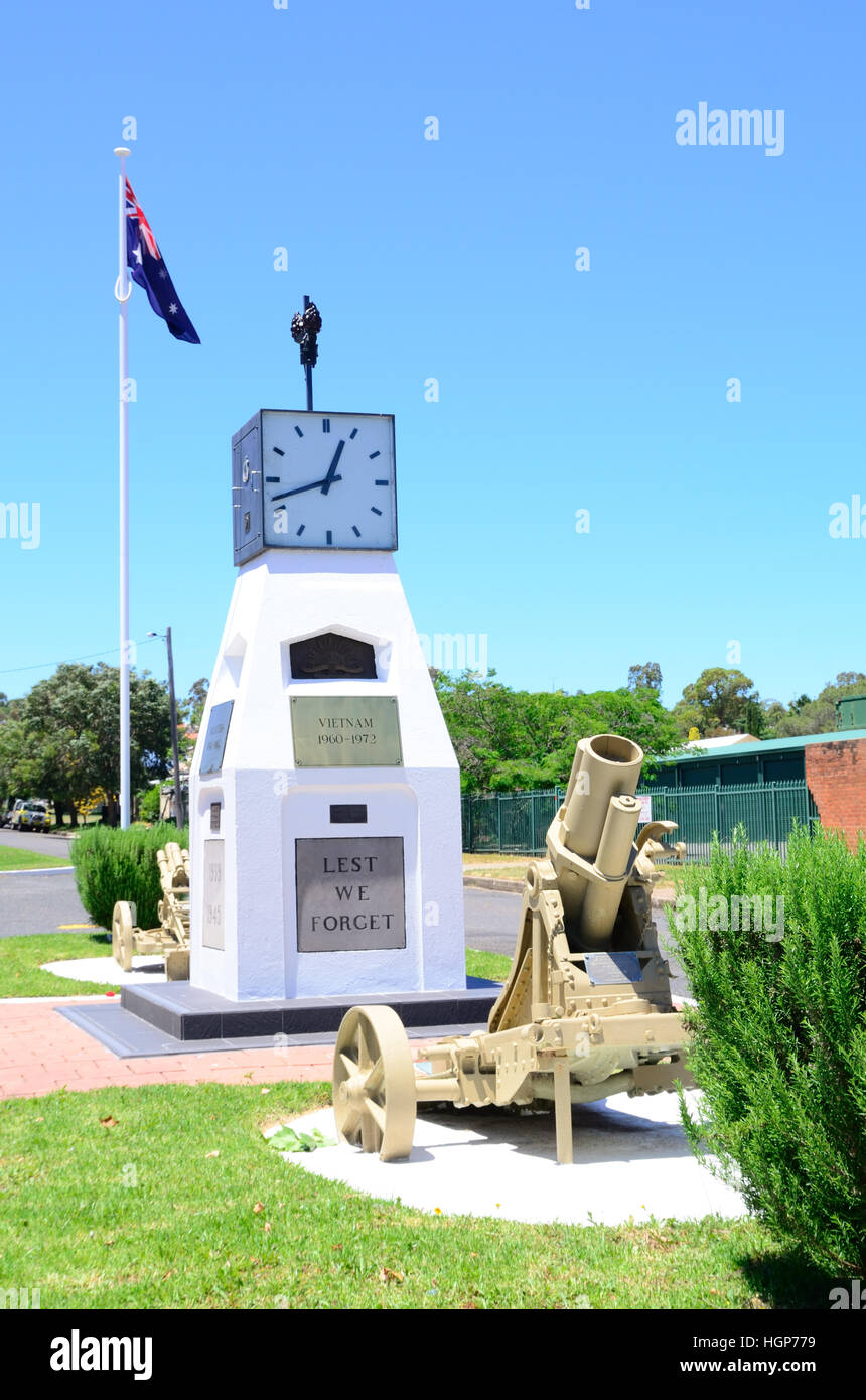 War Memorial at Werris Creek NSW Australia Stock Photo - Alamy