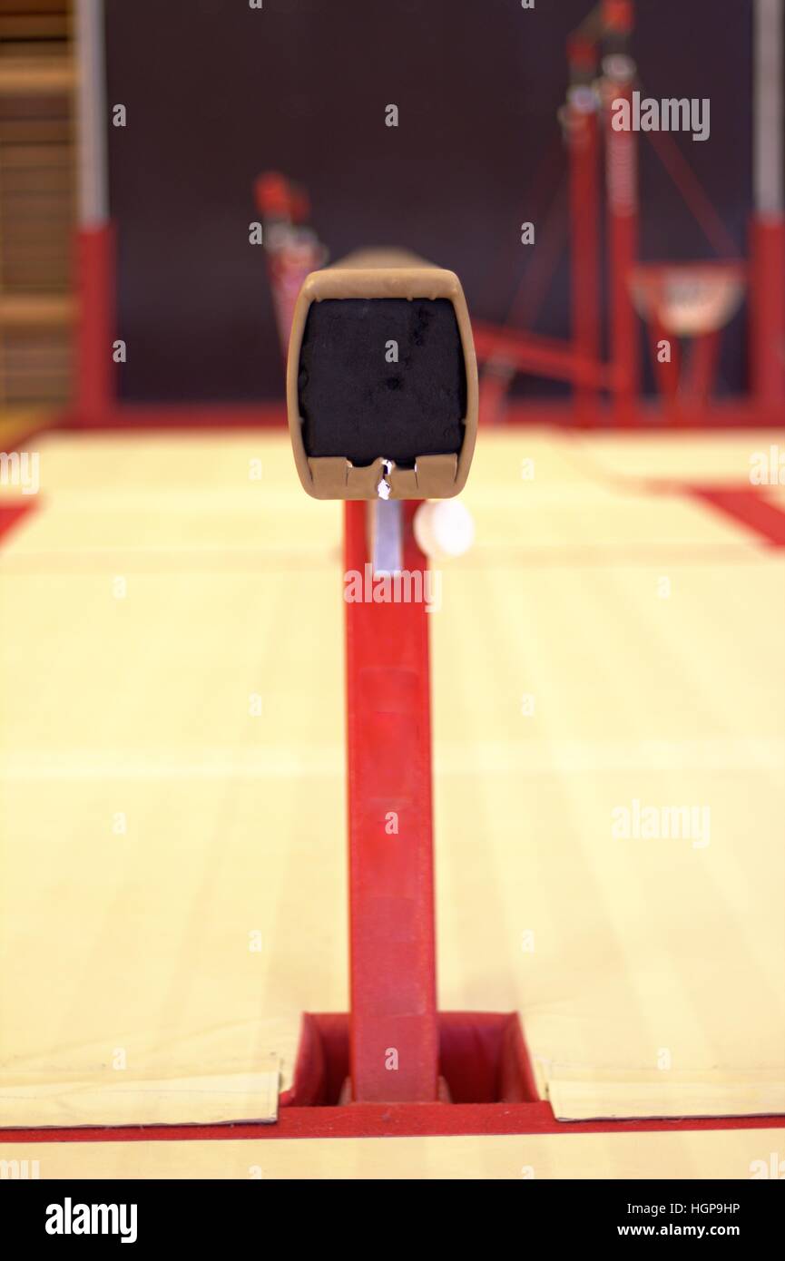 Gymnastic equipment from a gymnastic club in the Faroe Islands Stock