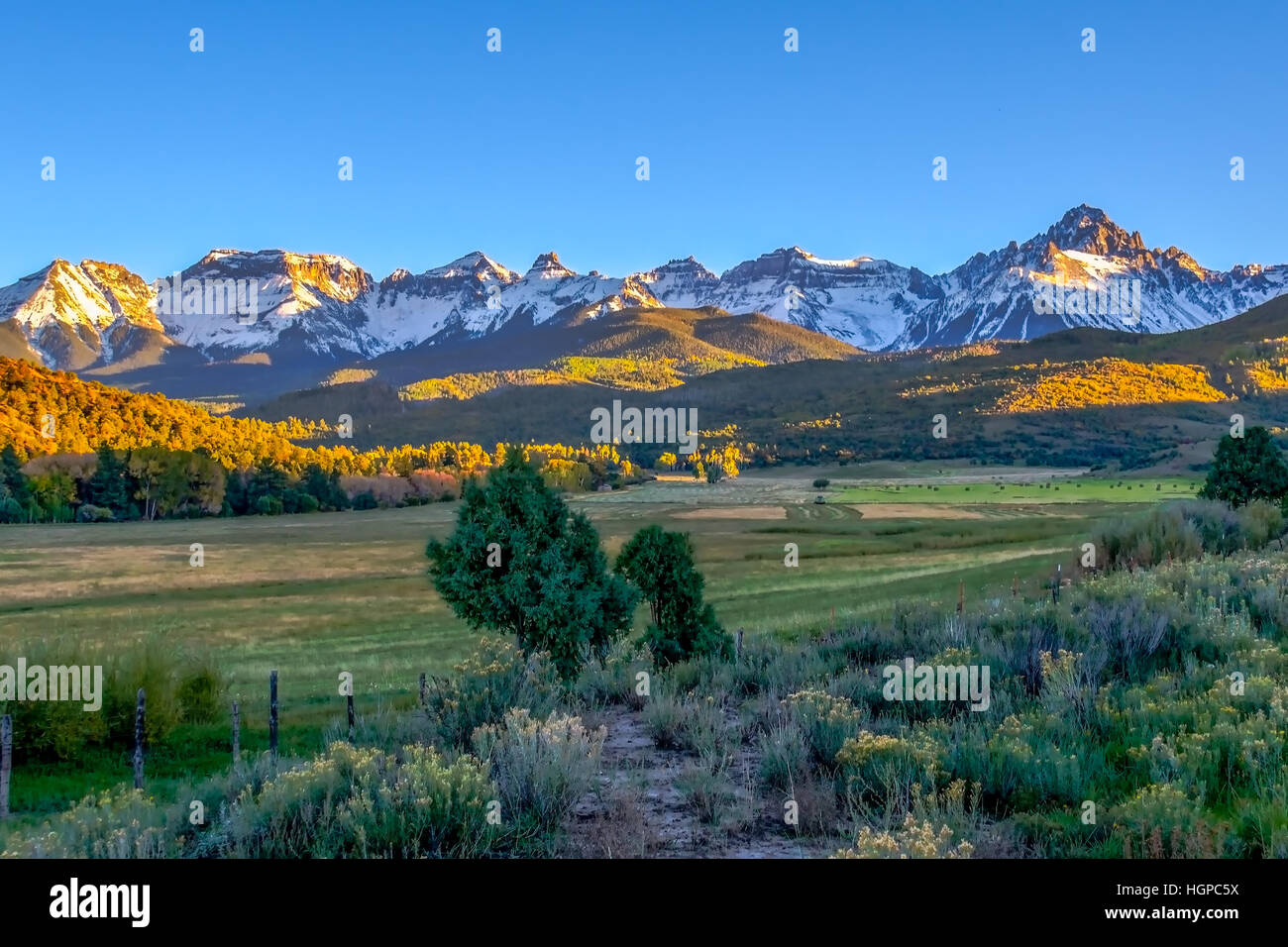 San Juan Mountains in Colorado Stock Photo Alamy