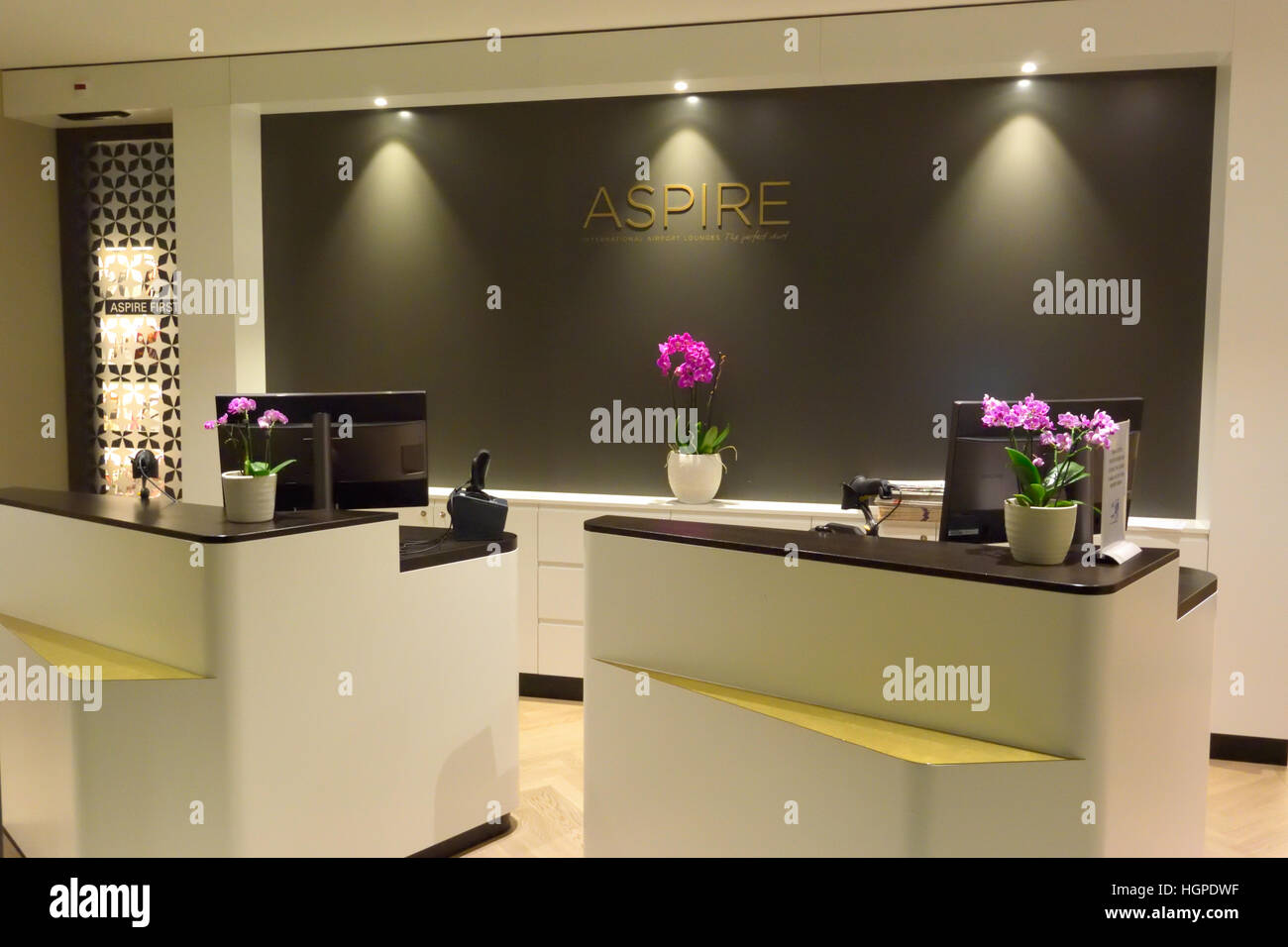 The Aspire Lounge (Priority Pass) in Terminal E, Zurich Kloten airport