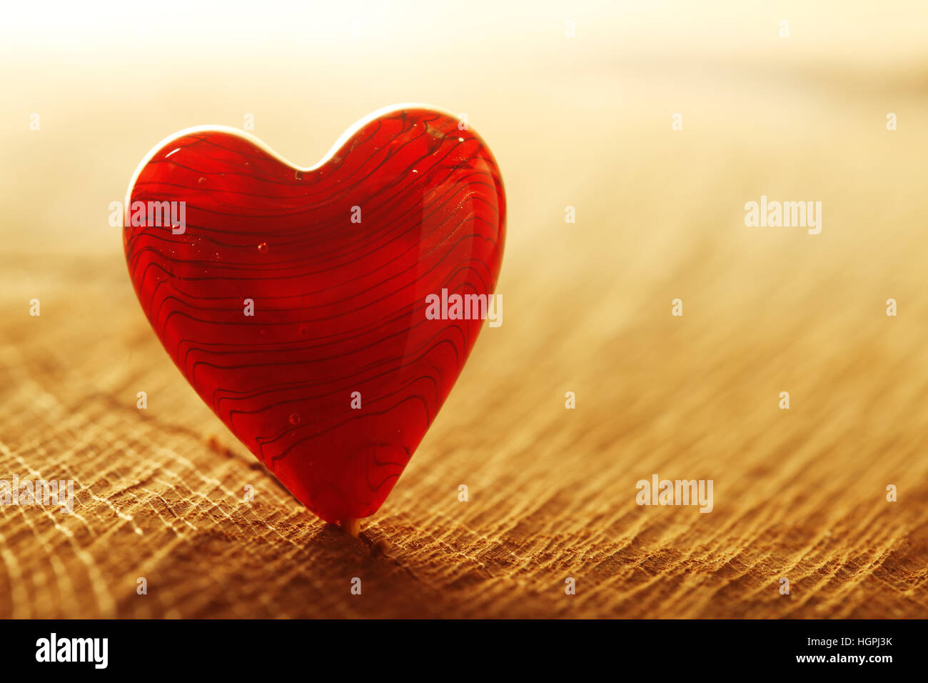 Bright red heart background Stock Photo