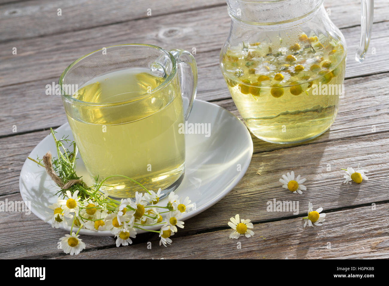 Kamillentee, Kamilletee, Kamillenblüten-Tee Kamilleblüten-Tee, Kamillen ...