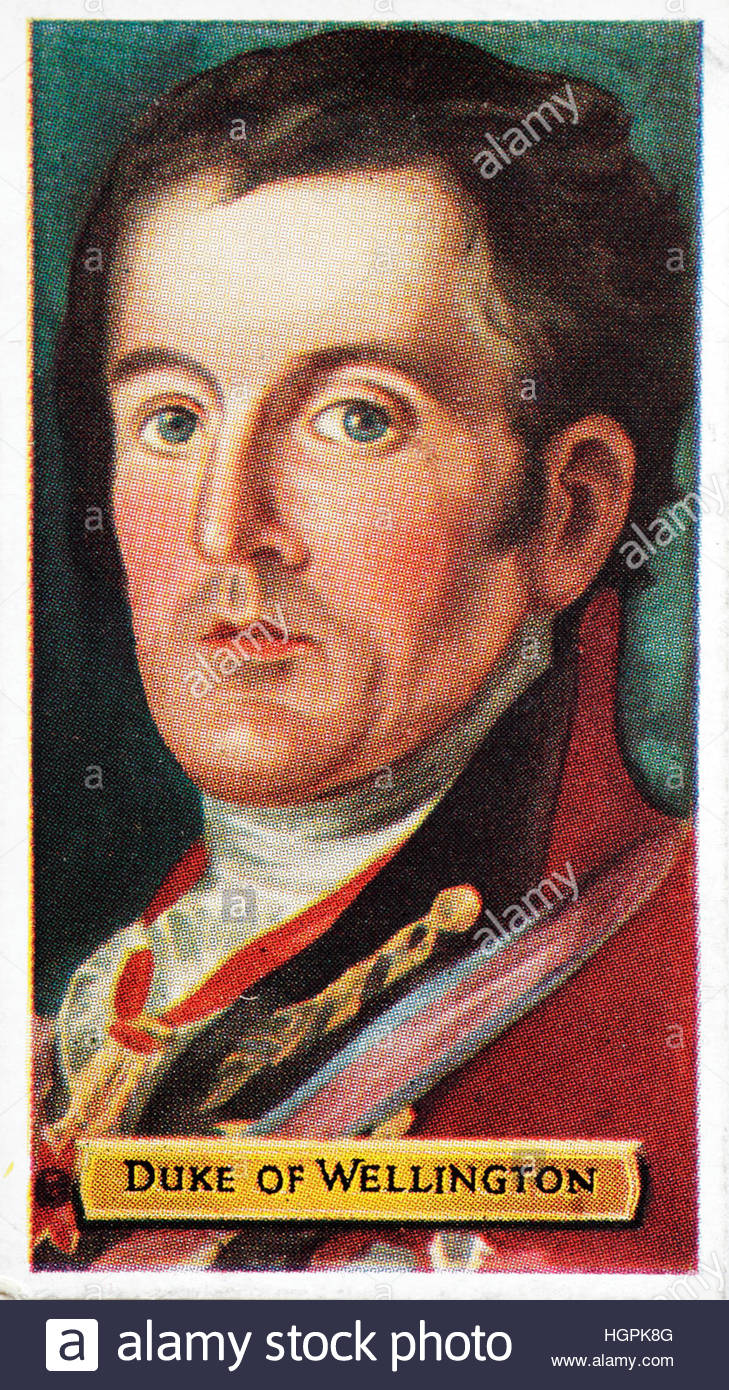Duke of Wellington, 1769 – 1852, British solider and statesman best ...