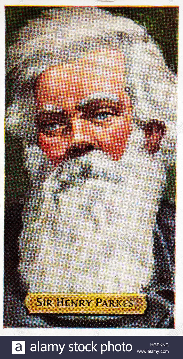 Sir Henry Parkes 1815 1896, British born Australian politician, and
