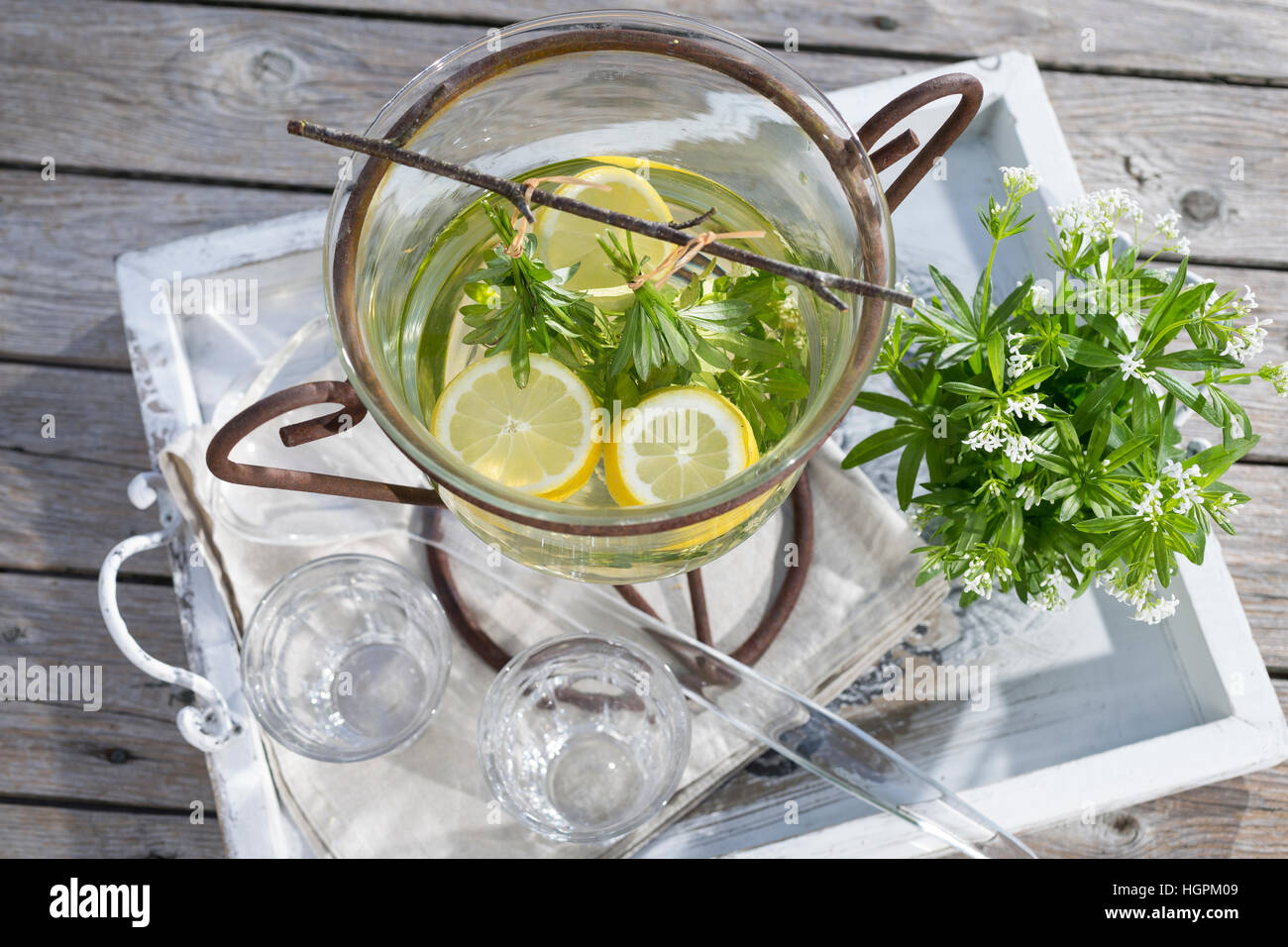 Waldmeister-Bowle, Waldmeisterbowle, Mai-Bowle, Maibowle, Maiwein ... Waldmeister-Bowle, Waldmeisterbowle, Mai-Bowle, Maibowle, Maiwein ...