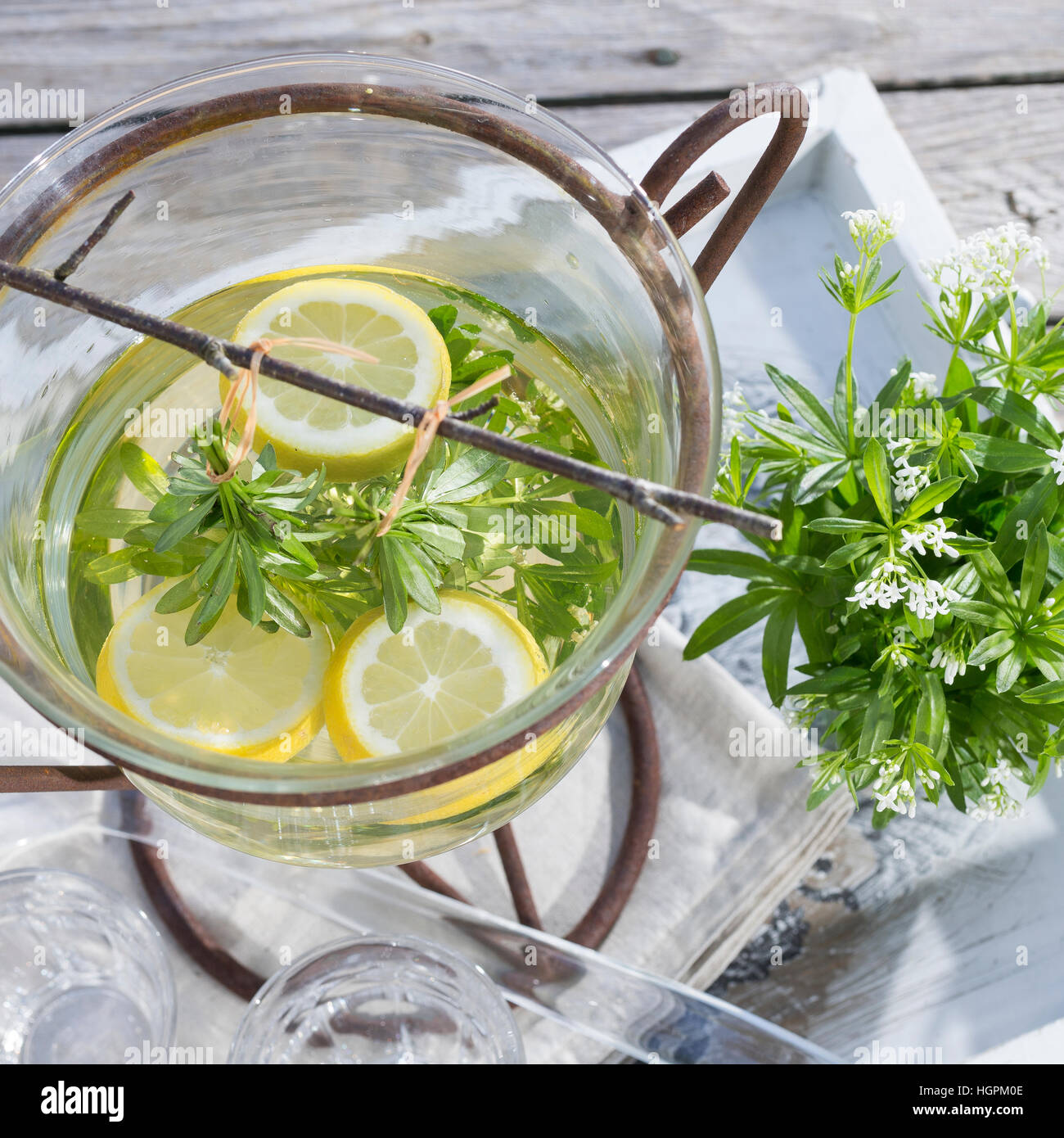 Waldmeister bowle hi-res stock photography and images - Alamy