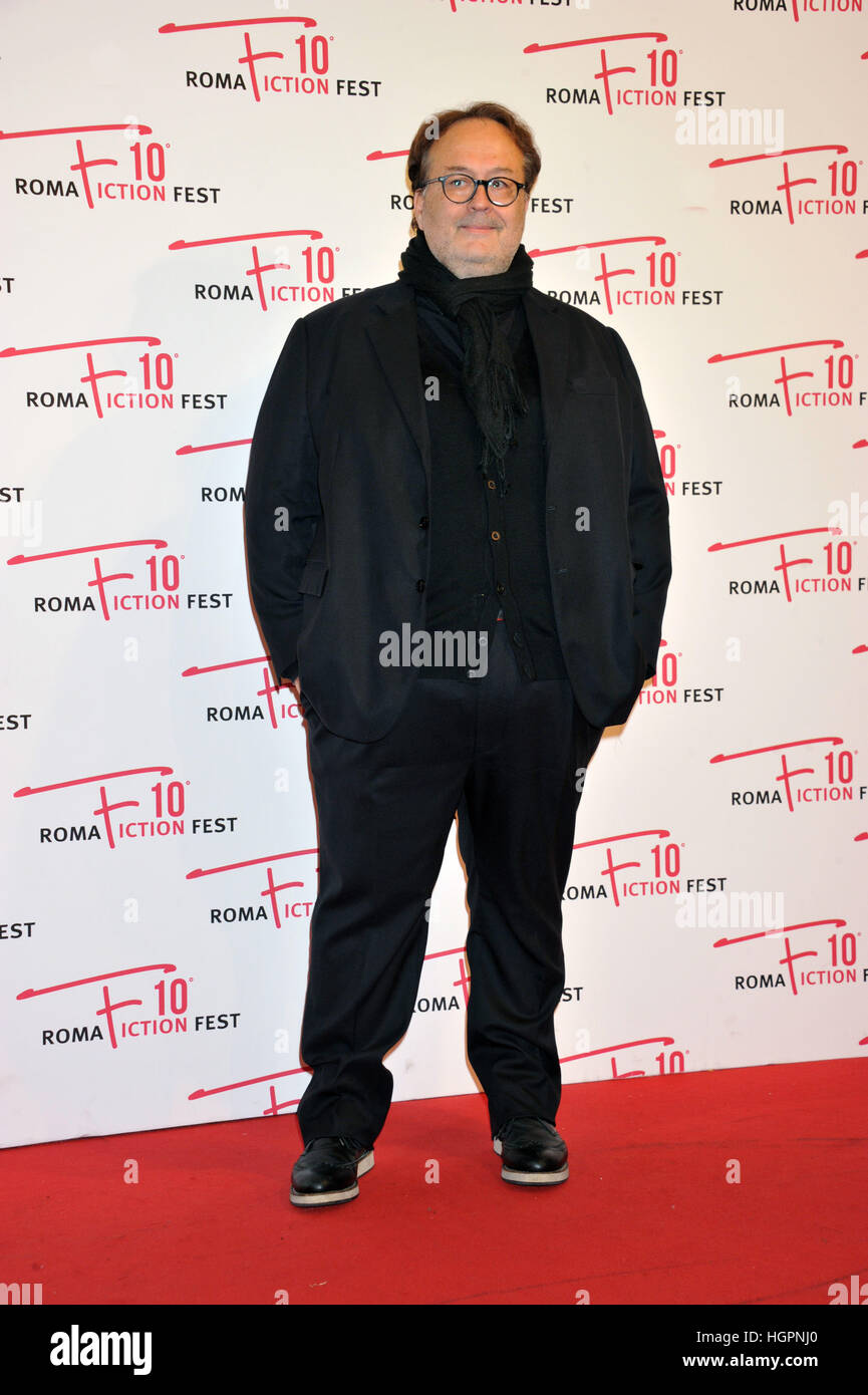 Carlo Carlei attending the premiere of 'The Border,' during the Roma Fiction Fest 2016, at The Space Moderno in Rome, Italy.  Featuring: Carlo Carlei Where: Rome, Lazio, Italy When: 10 Dec 2016 Credit: IPA/WENN.com  **Only available for publication in UK, USA, Germany, Austria, Switzerland** Stock Photo