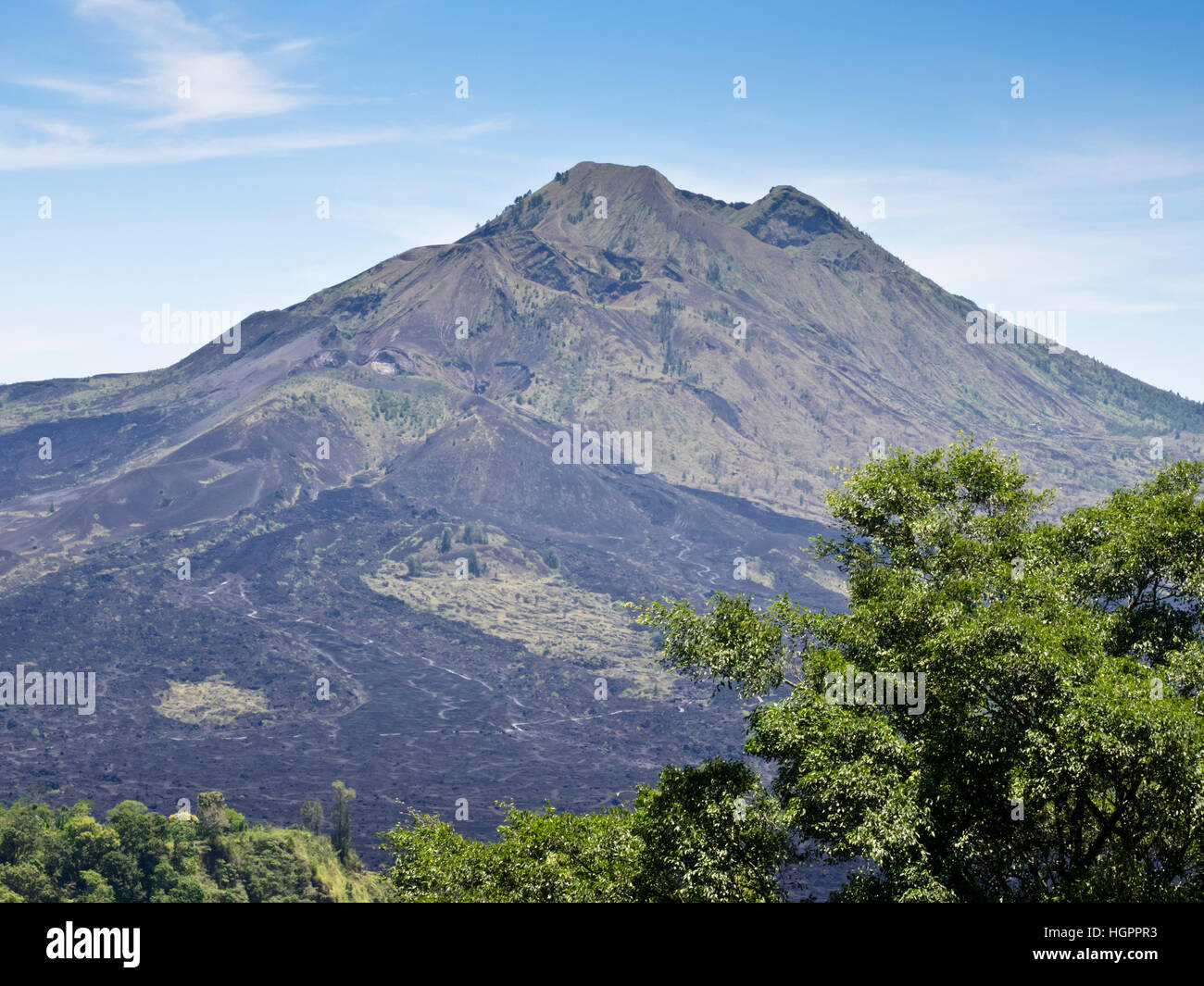 Vulkan Gunung Batur in Bali Stock Photo - Alamy