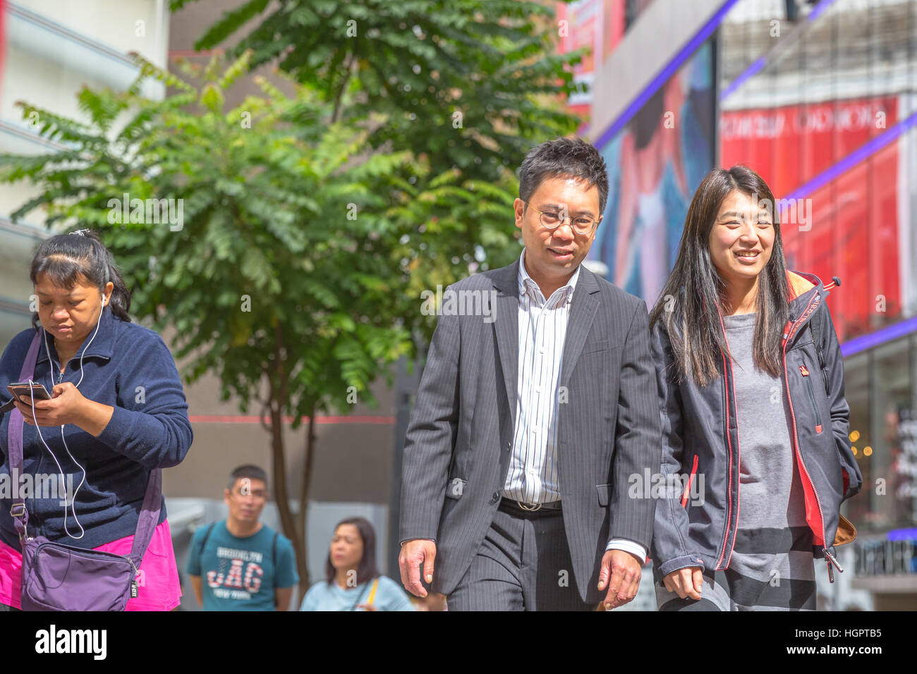 Asian couple Hong Kong Stock Photo - Alamy