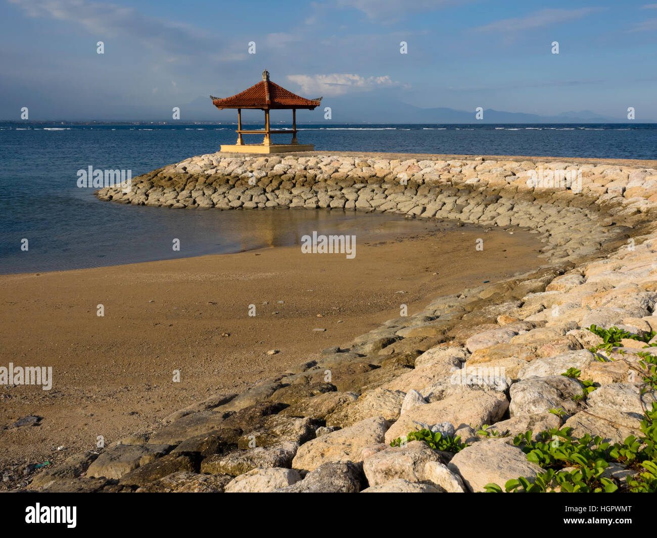 Küste von Sanur Stock Photo