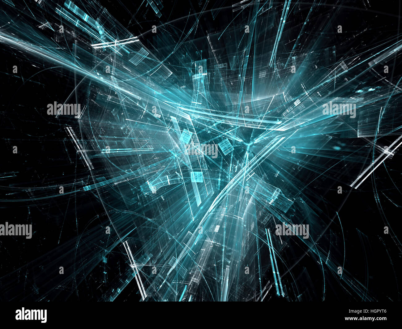 Technology design - abstract digitally generated image Stock Photo