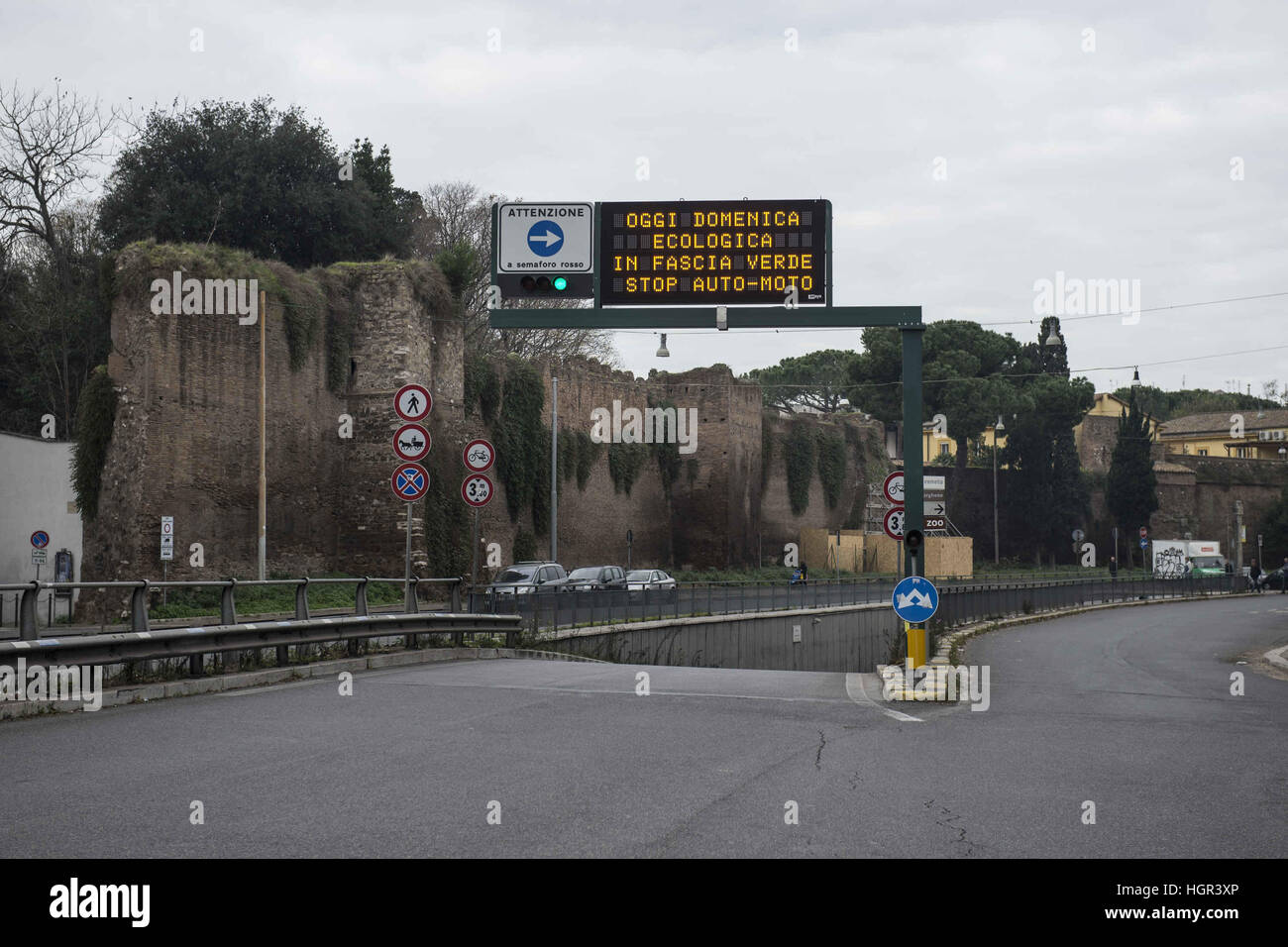 The 'ecological Sundays' Are Sundays When The Centre Of Rome, Italy ...