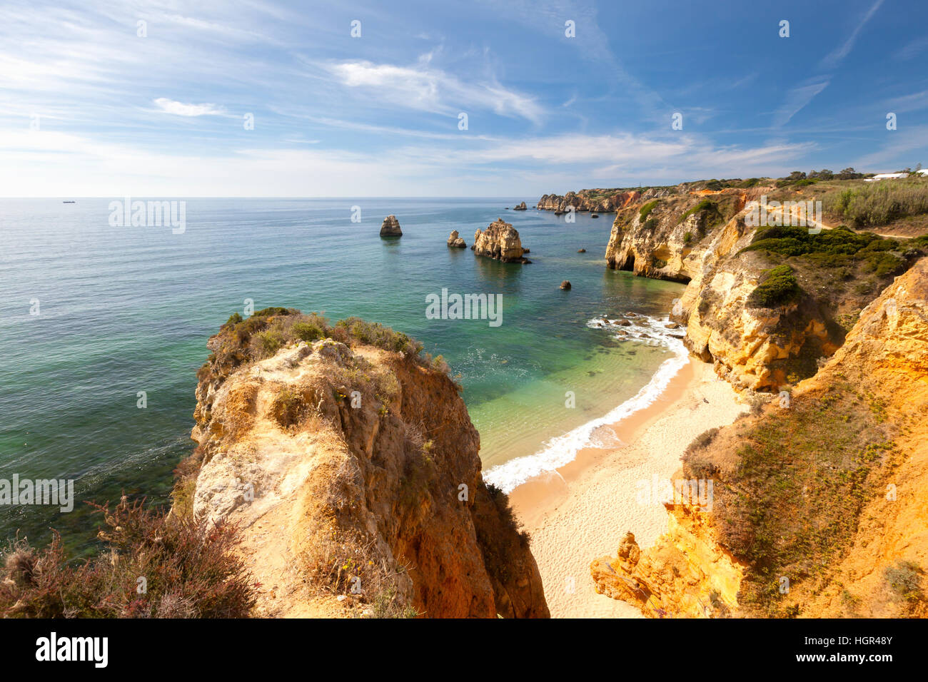 Lagos coast in Portugal Stock Photo - Alamy