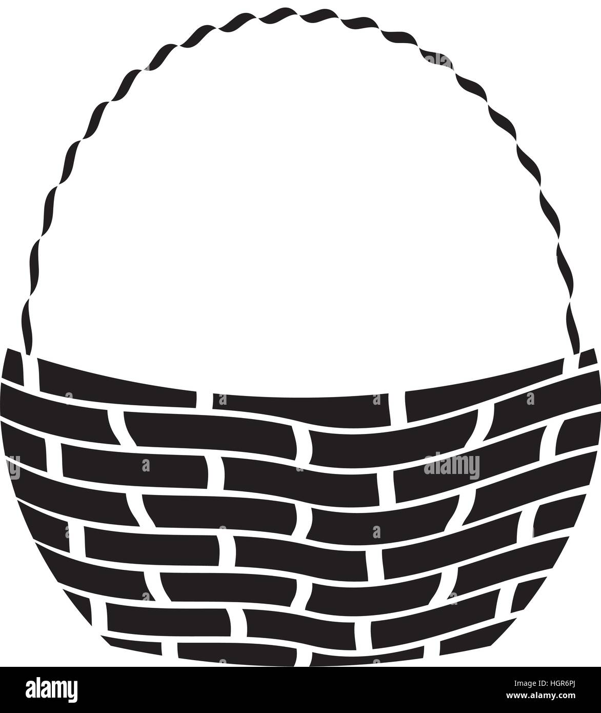 wicker basket icon image vector illustration design Stock Vector Image ...