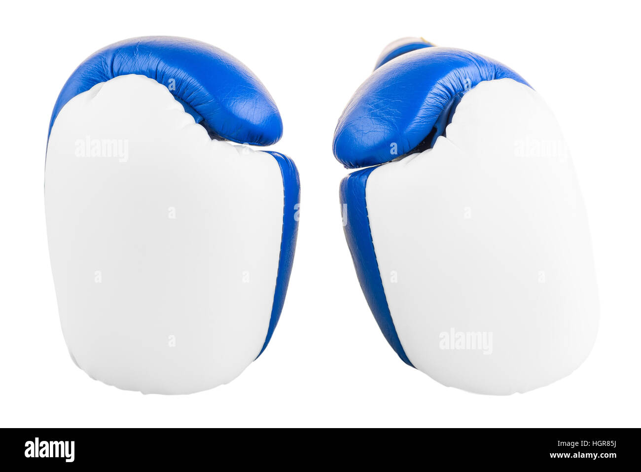 a pair of boxing gloves isolated on white background Stock Photo - Alamy