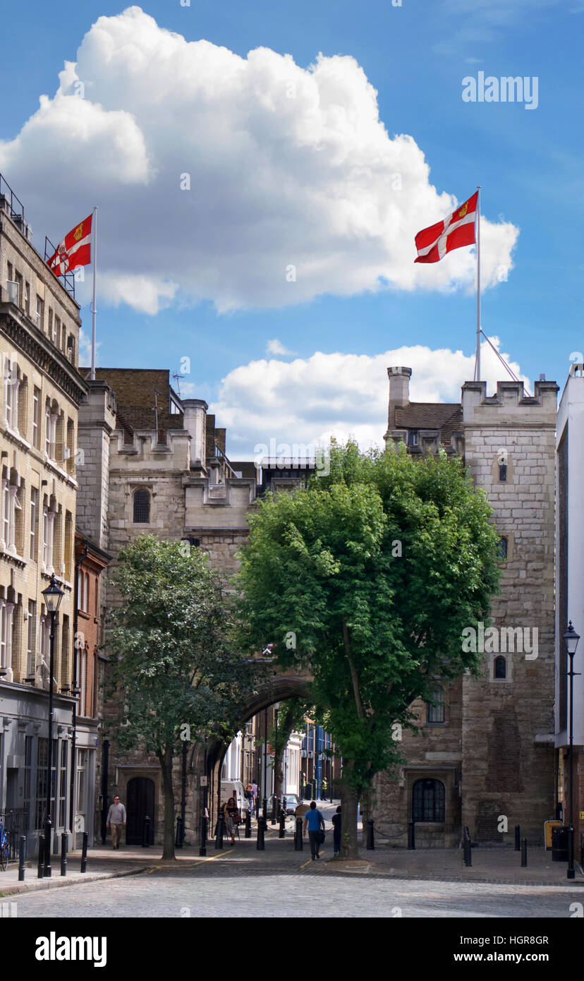 St John's Gate, Clerkenwell, London Stock Photo