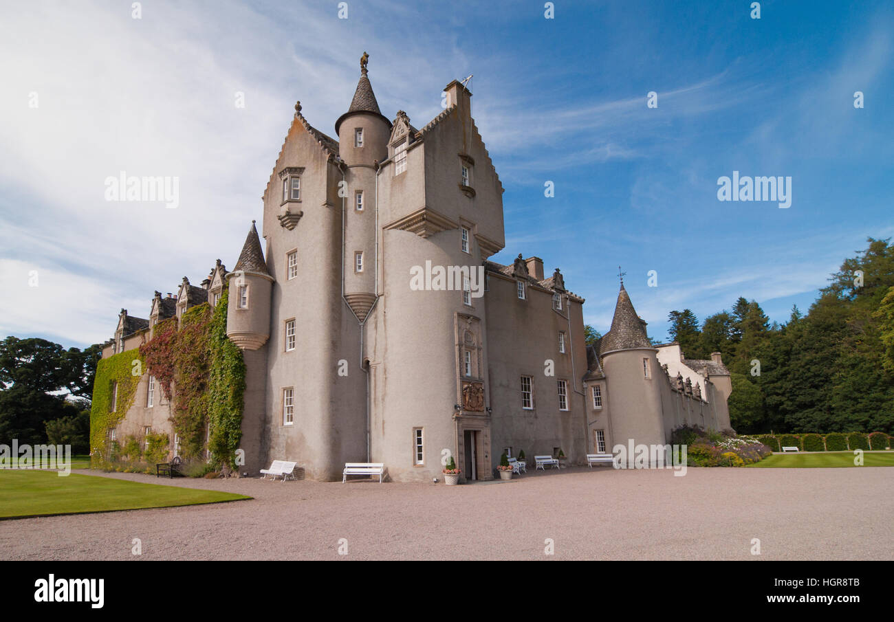 Ballindalloch Castle Stock Photo
