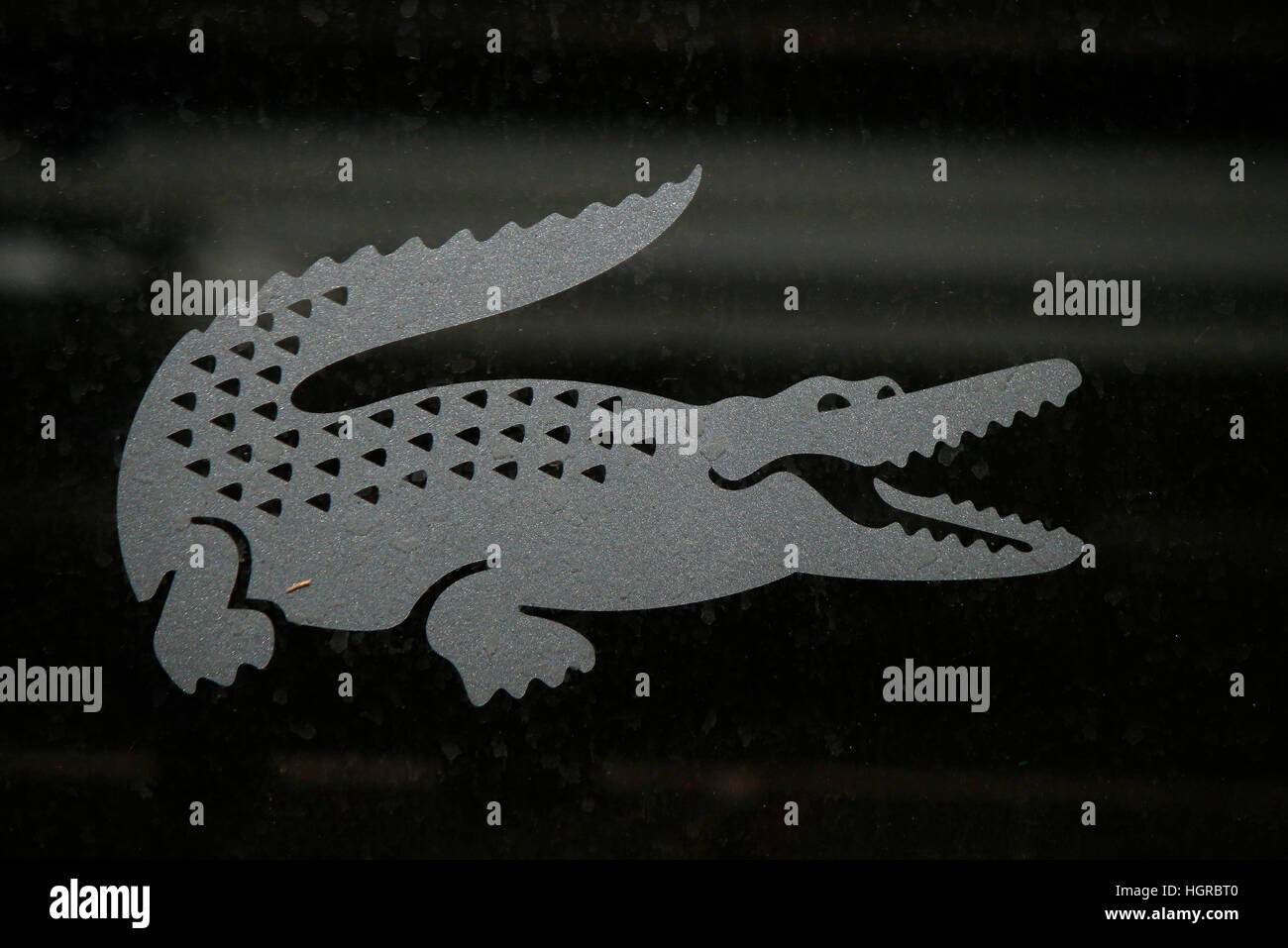 Lacoste logo stock photography images - Alamy