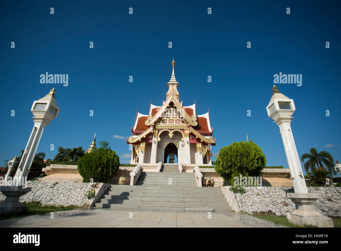 the City Shrine in the city of Udon Thani in the Isan in Northeast 