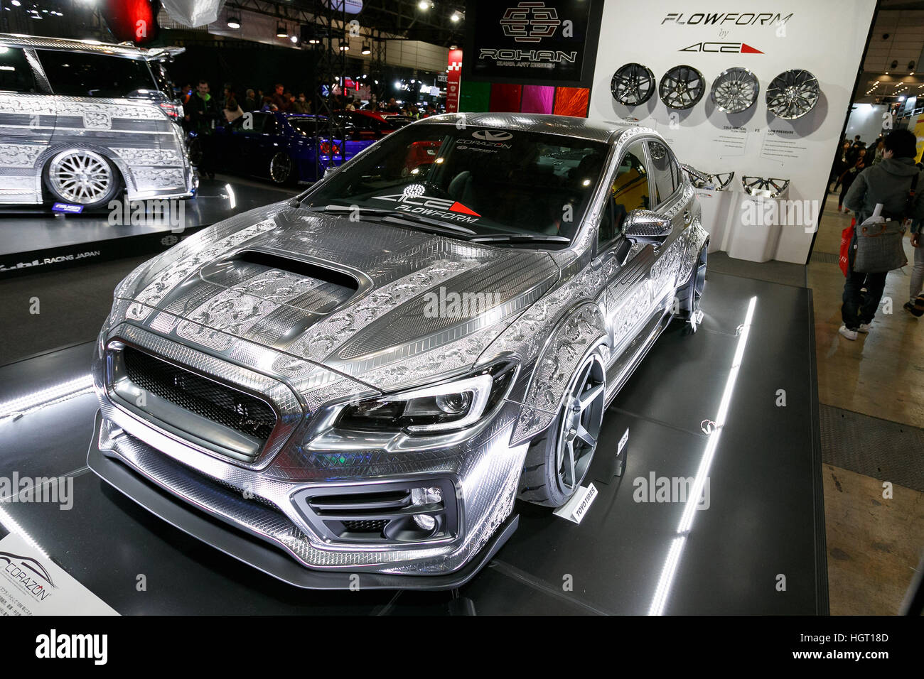 Subaru Wrx Custom >> Tokyo Japan 13th Jan 2017 A Customized Subaru Wrx Sti On Display Subaru Wrx Custom >> Tokyo Japan 13th Jan 2017 A Customized Subaru Wrx Sti On Display