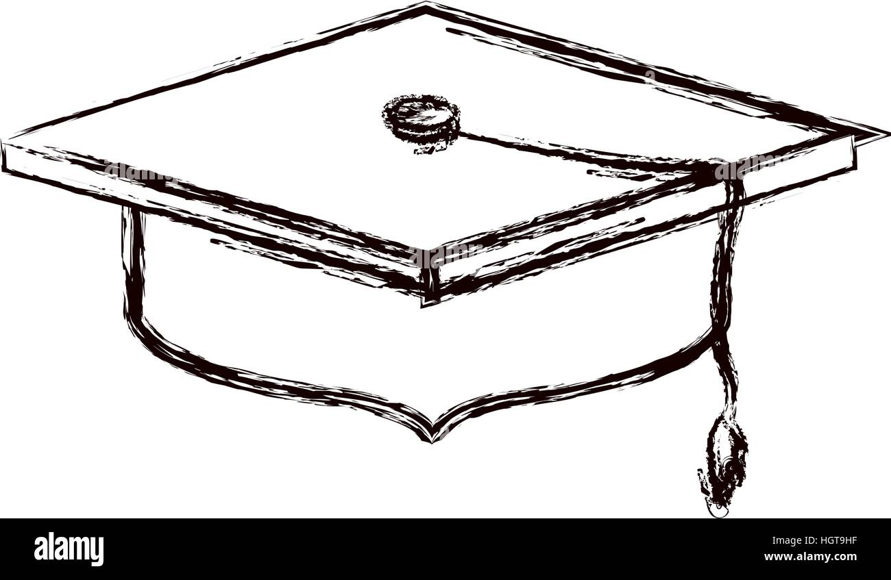 Isolated graduation cap design Stock Vector Image & Art Alamy