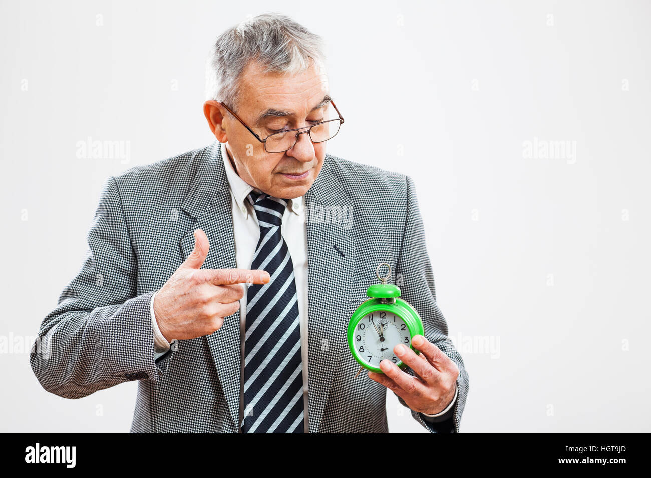 Senior businessman. Stock Photo