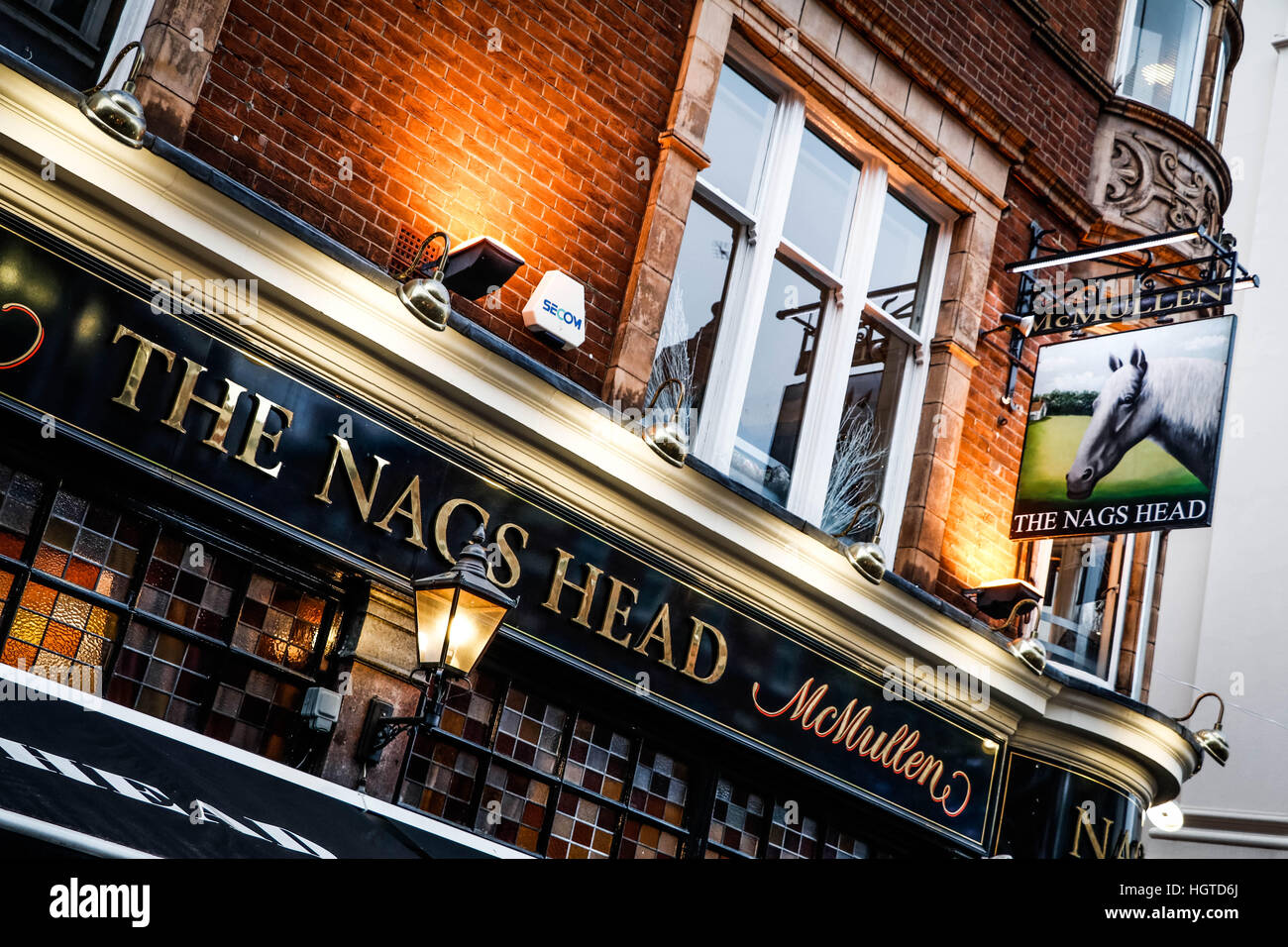 Nags Head Pub London Stock Photo