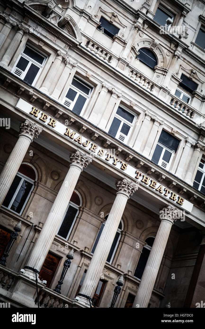 Her Majesty's Theatre London Stock Photo