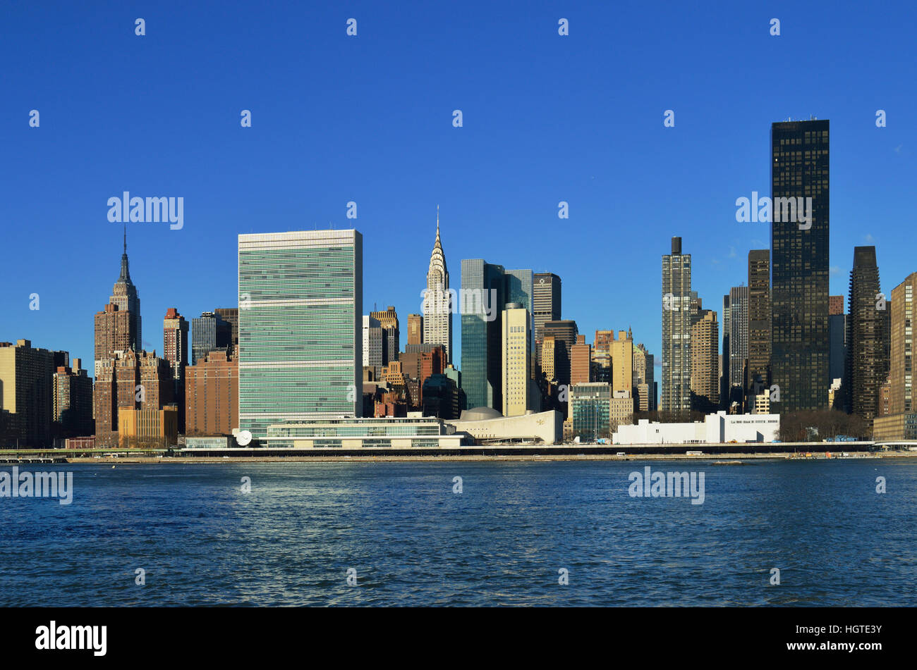 Midtown Manhattan at sunny day Stock Photo - Alamy