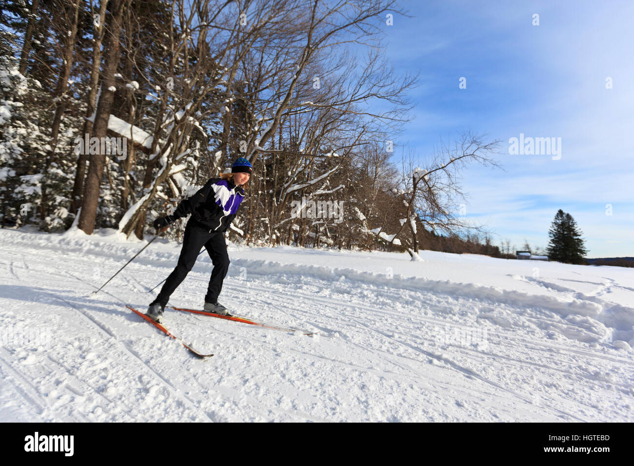 Skiing in the berkshires hires stock photography and images Alamy