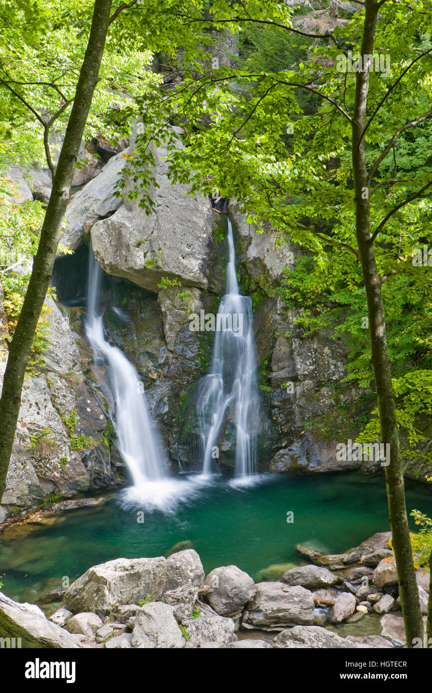Bish Bash Falls in Bish Bash Falls State Park in Mount Washington