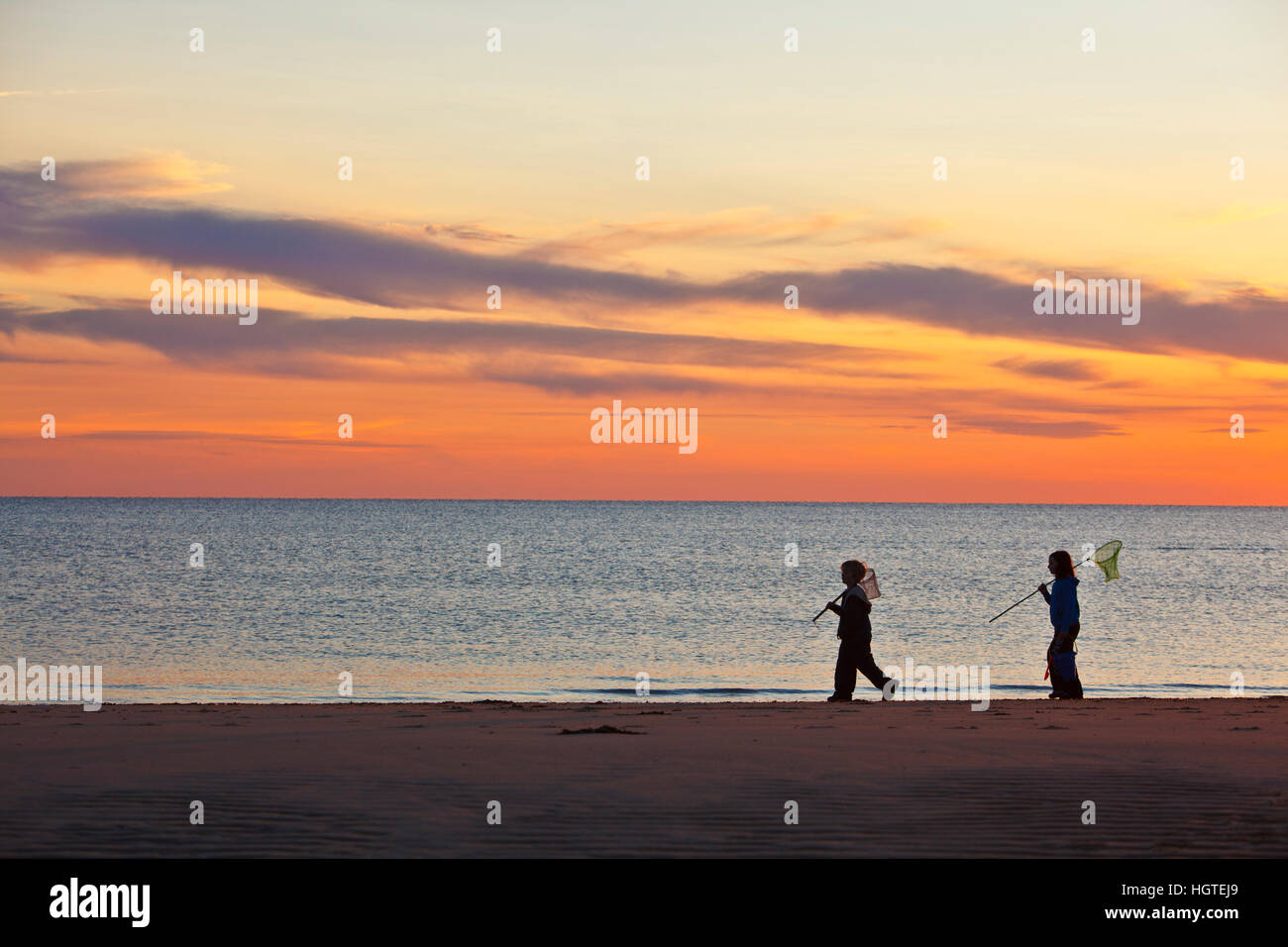 Kids on Bound Brook Island, Cape Cod National Seashore, Wellfleet