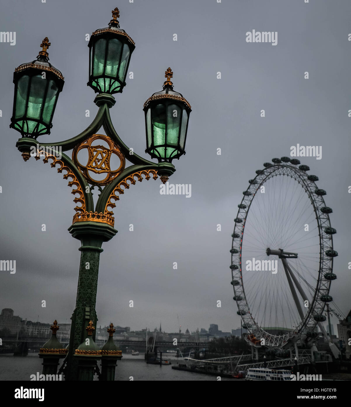 London Eye Stock Photo