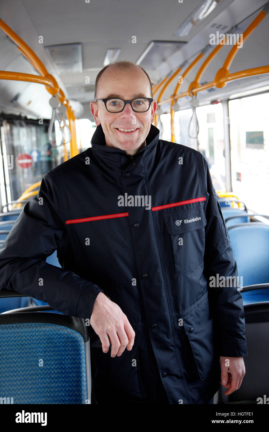 Michael Clausecker, CEO of the Rheinbahn AG Stock Photo