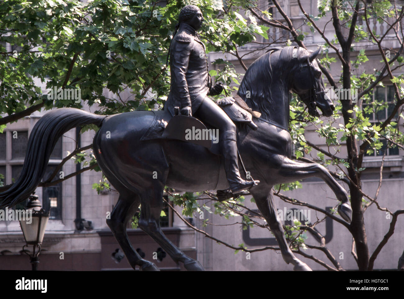 equestrian statue of III Stock Photo Alamy