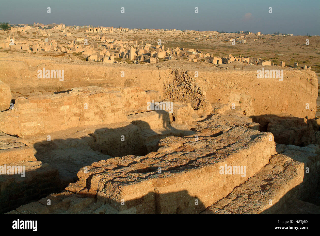 Sirya Qatna the ancient city of Qatna Stock Photo