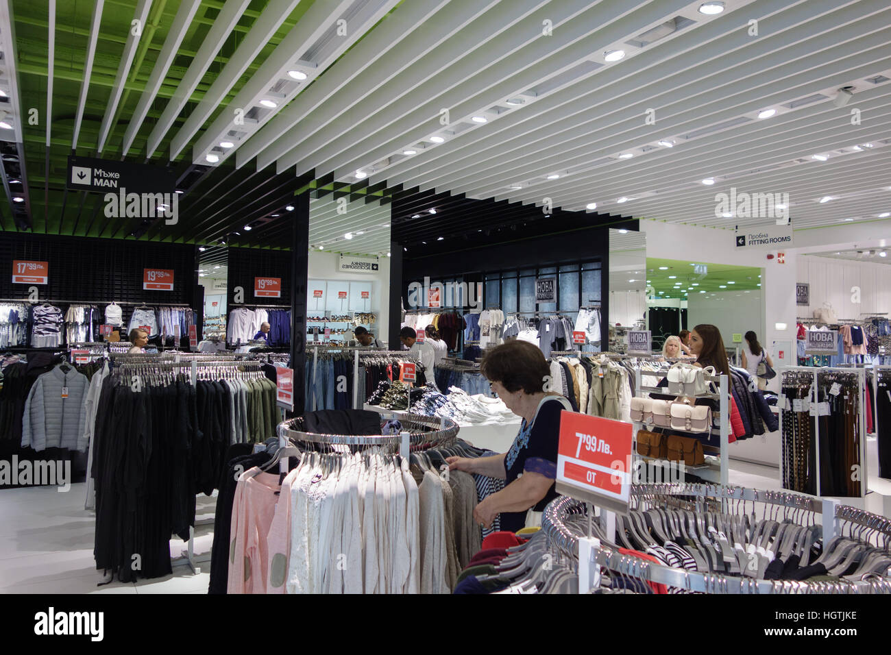 Burgas, Bulgaria - JUNE 23, 2016: Burgas Mall Galleria the largest ...