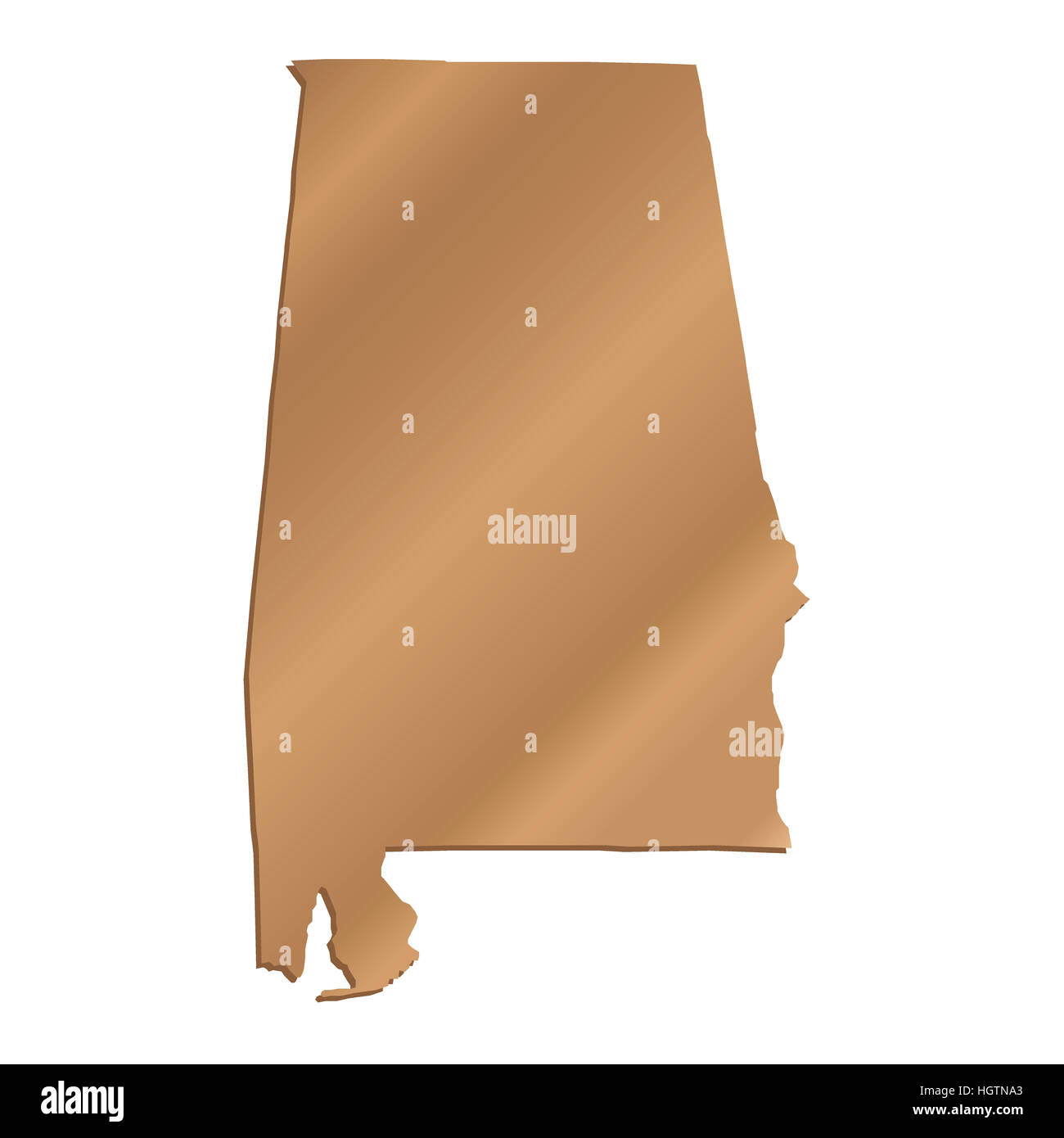 Outline map hi-res stock photography and images - Alamy