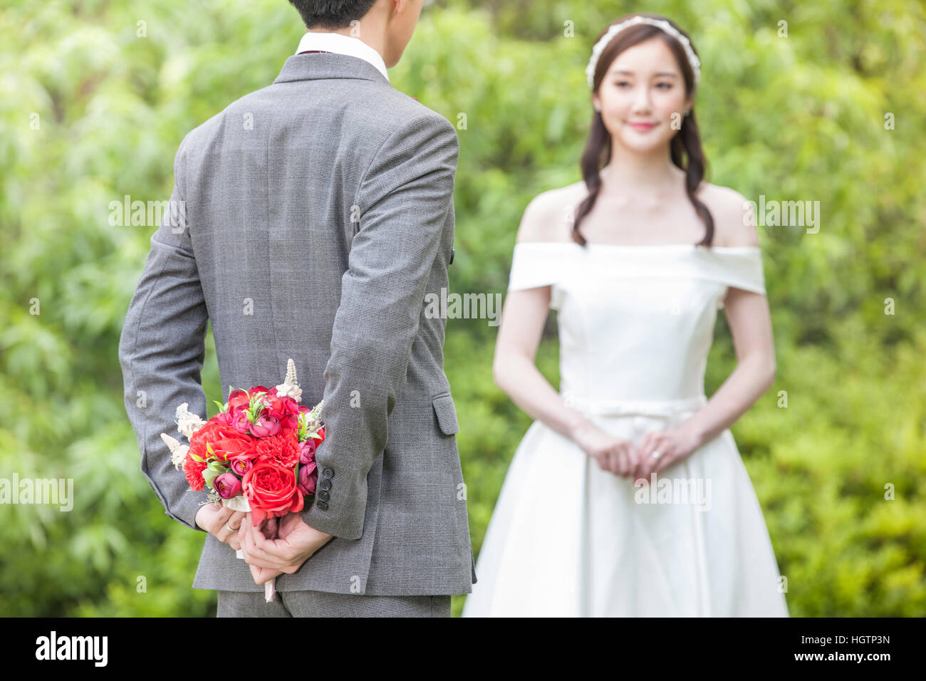 Two young flowers hi-res stock photography and images - Alamy