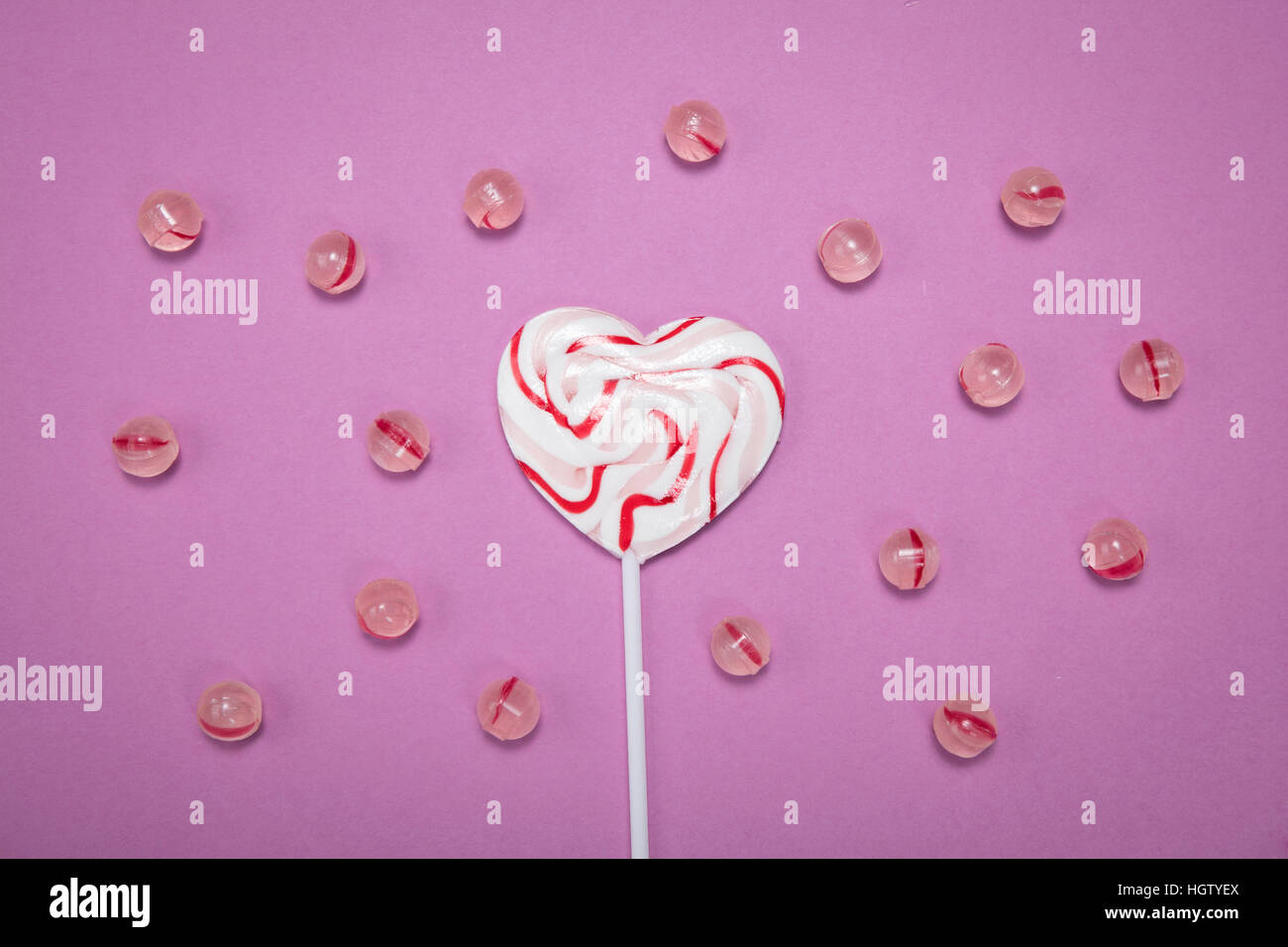 Lollipop and sweet candies Stock Photo - Alamy